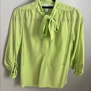 DVF Lime Green Women's Top